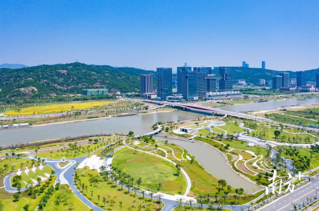 圖爲風光優美的天沐河兩岸。 圖源：南方日報